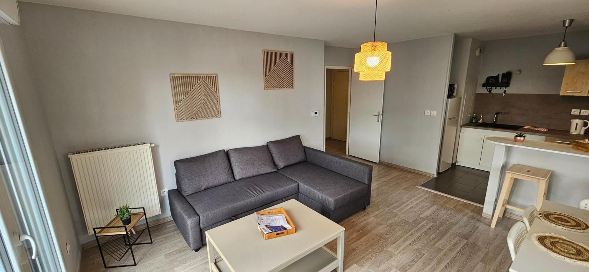 Appartement 2 Chambres Avec Terrasse Et Garage Saint-Andre-lez-Lille Ngoại thất bức ảnh